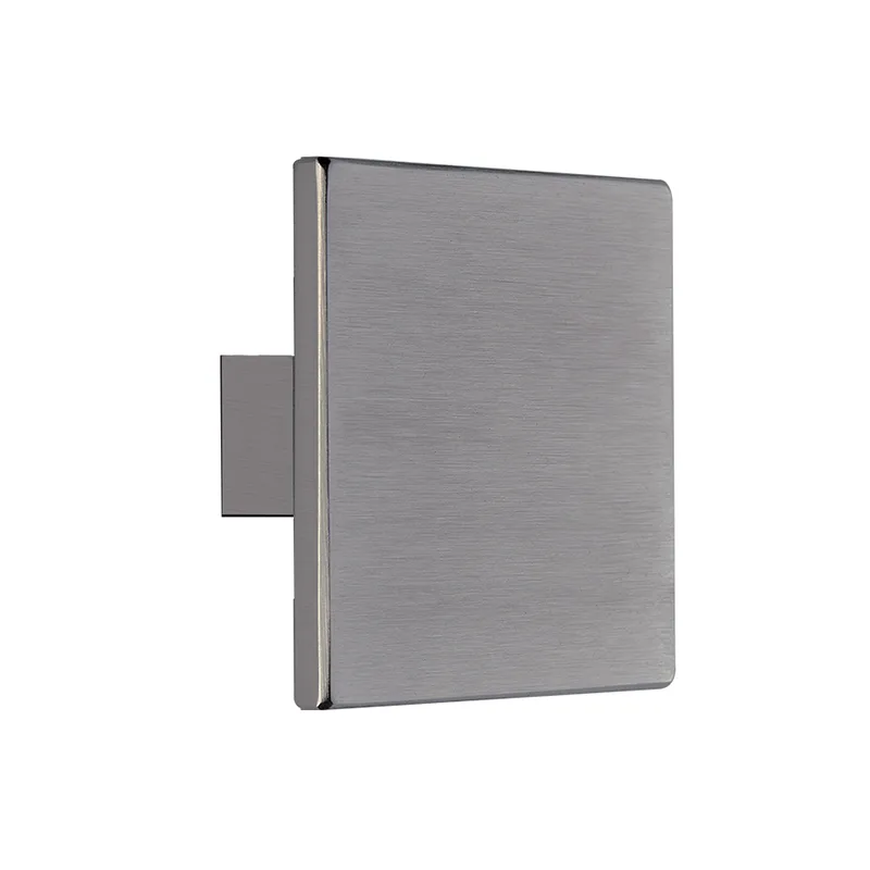 Πόμολα Εξώθυρας Ζωγομετάλ 392 Graphite Smoked (80mm)