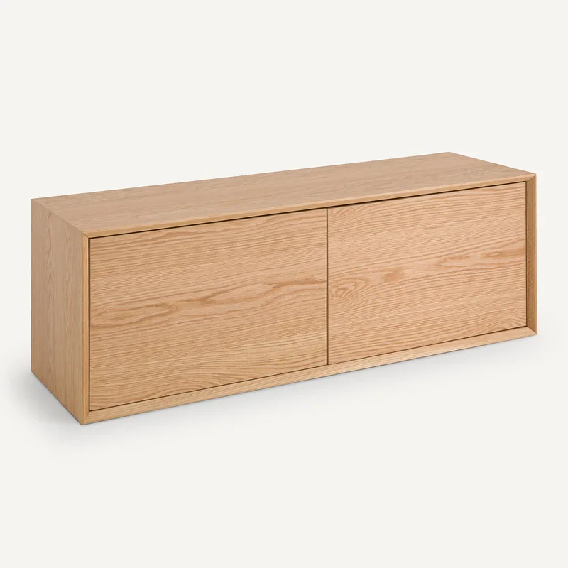 Ντουλάπι από ξύλο δρυ Π110 x Β42 εκ. Μ42xΠ110xΥ39cm