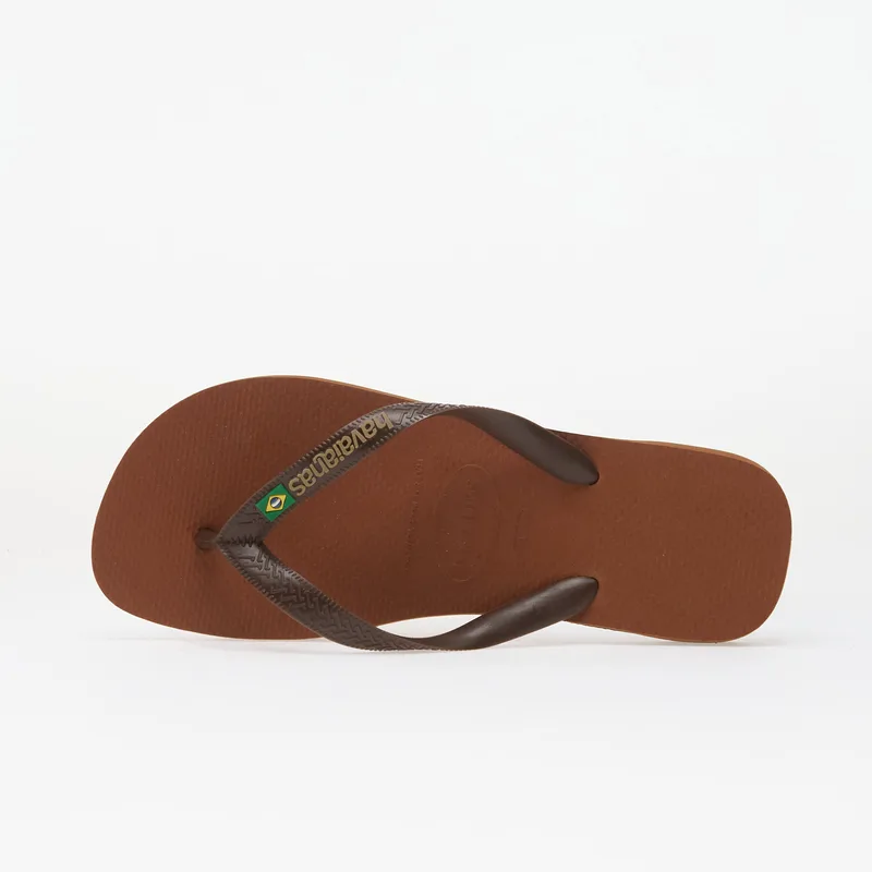 Sneakers Havaianas Brasil Logo Rust/ Dark Brown EUR 39/40