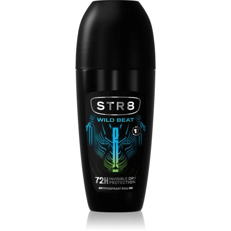 STR8 Wild Beat Antiperspirant αντιιδρωτικό ρολλ-ον για άντρες 50 ml