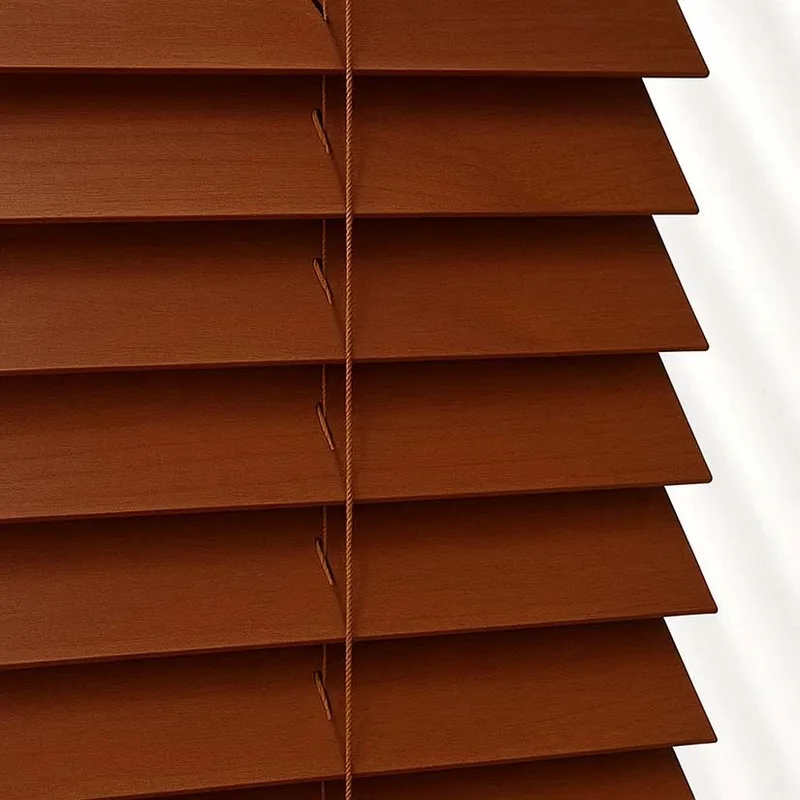 Ξύλινα Στόρια Trieste 50mm σειρά 4473 Redwood Smooth