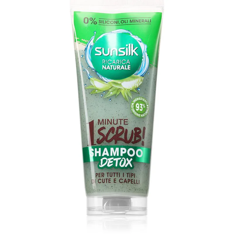 Sunsilk Detox σαμπουάν καθαρισμού και αποτοξίνωσης με αλόη βέρα 200 ml