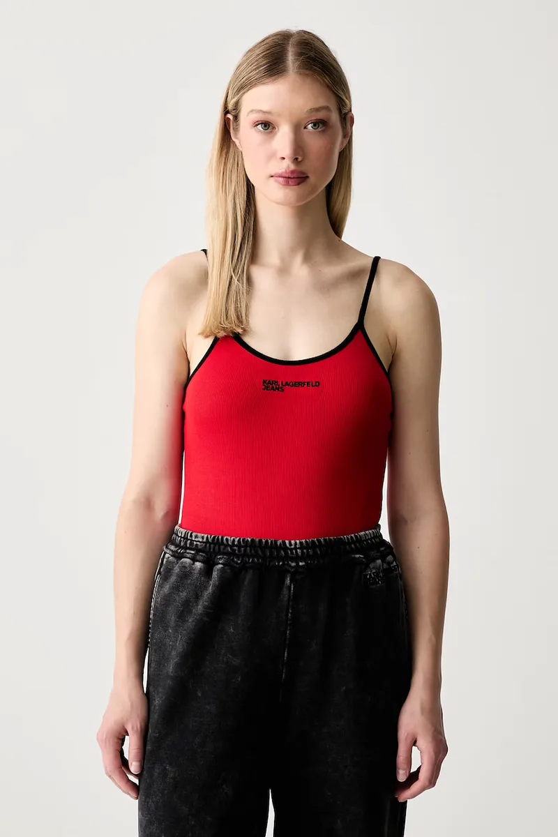 Karl Lagerfeld Jeans κορμάκι γυναικείο με βαμβάκι