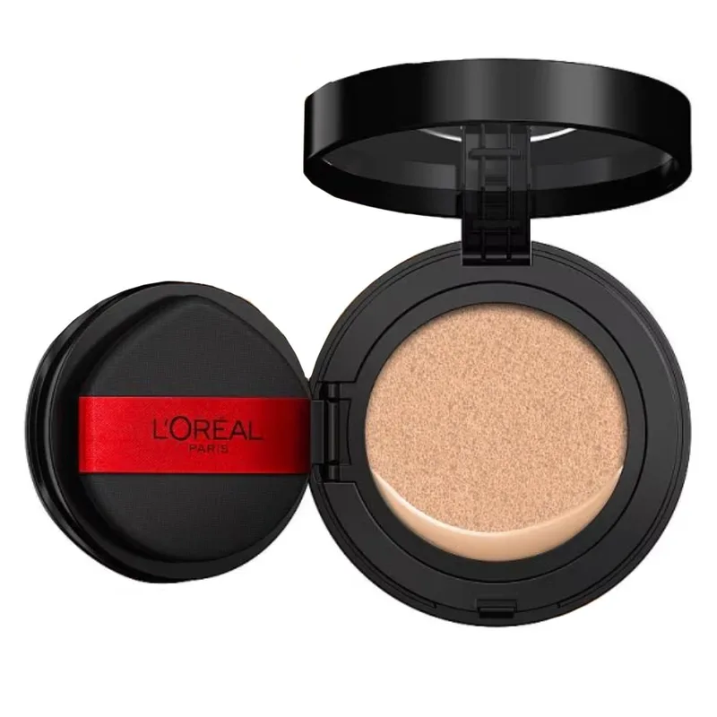 L'Oreal Paris Infaillible 24H Fresh Wear Cushion Foundation Ανάλαφρο Make Up για Αψεγάδιαστη Κάλυψη που Παραμένει Σταθερή για Έως & 24 Ώρες 11g - 130 Warm Dore