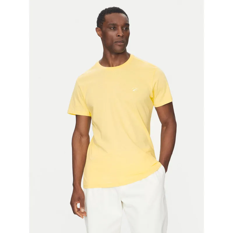 INDICODE T-Shirt Kloge 40-915 Κίτρινο Regular Fit
