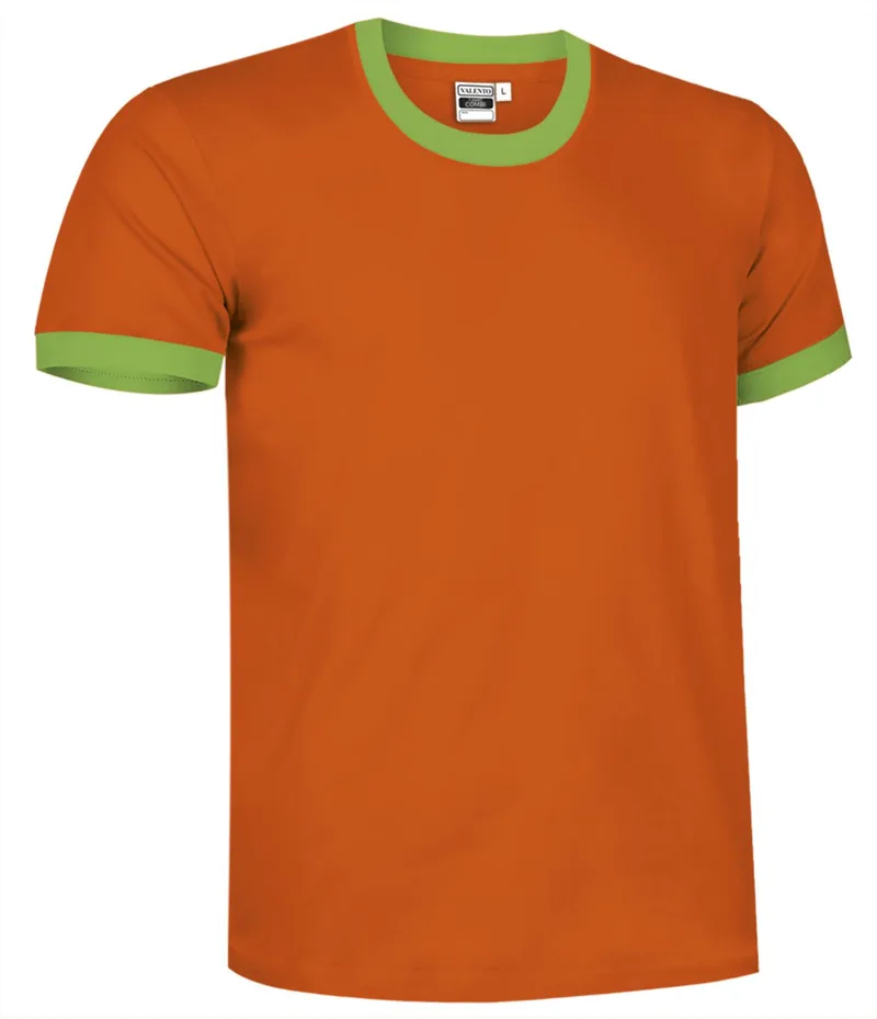 T-Shirt COMBI Valento CAVACOMNV_kids Party Orange-Apple Green