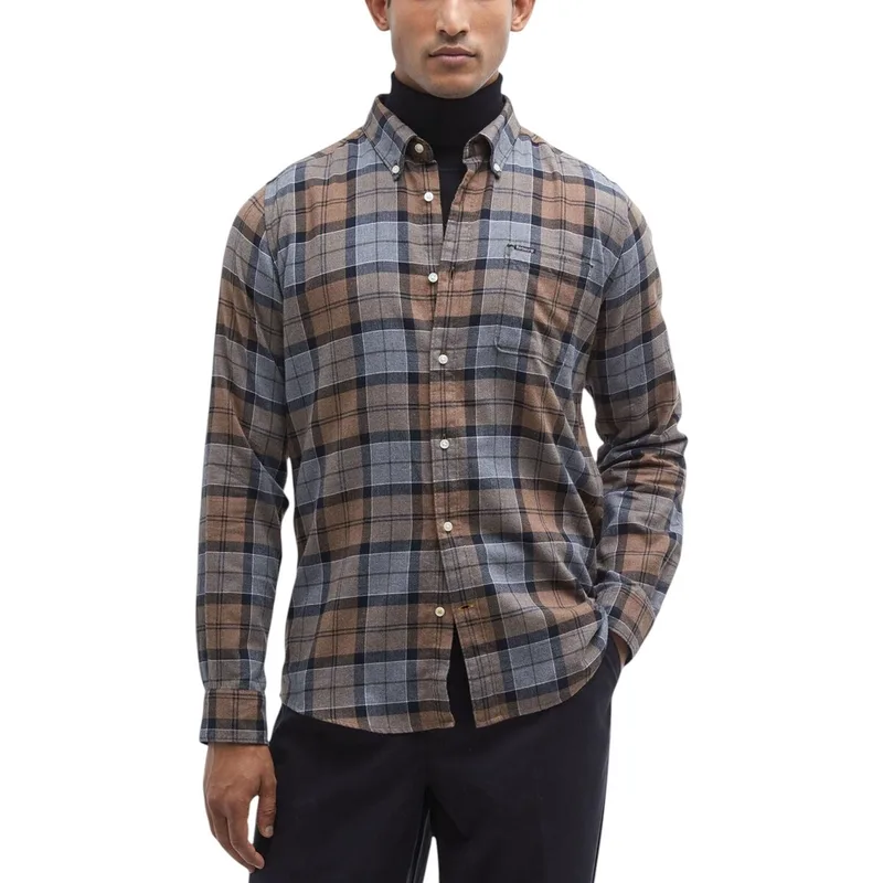Πουκάμισο με μακριά μανίκια Barbour PORTDOWN TAILORED SHIRT MSH5035