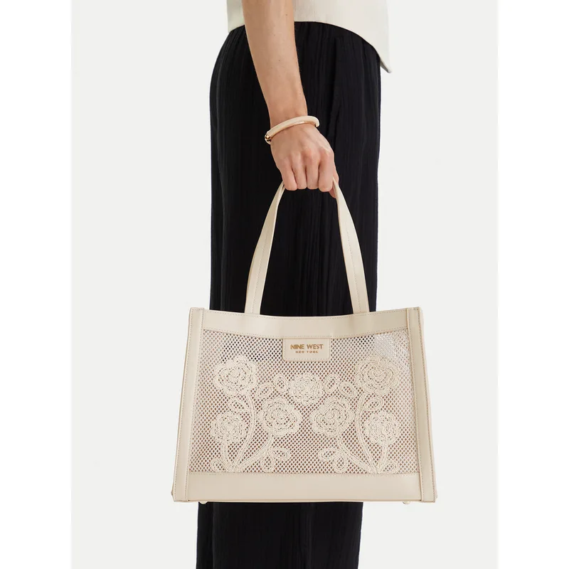 Τσάντα Nine West CEO-Wall Street Glow-KY319 Μπεζ