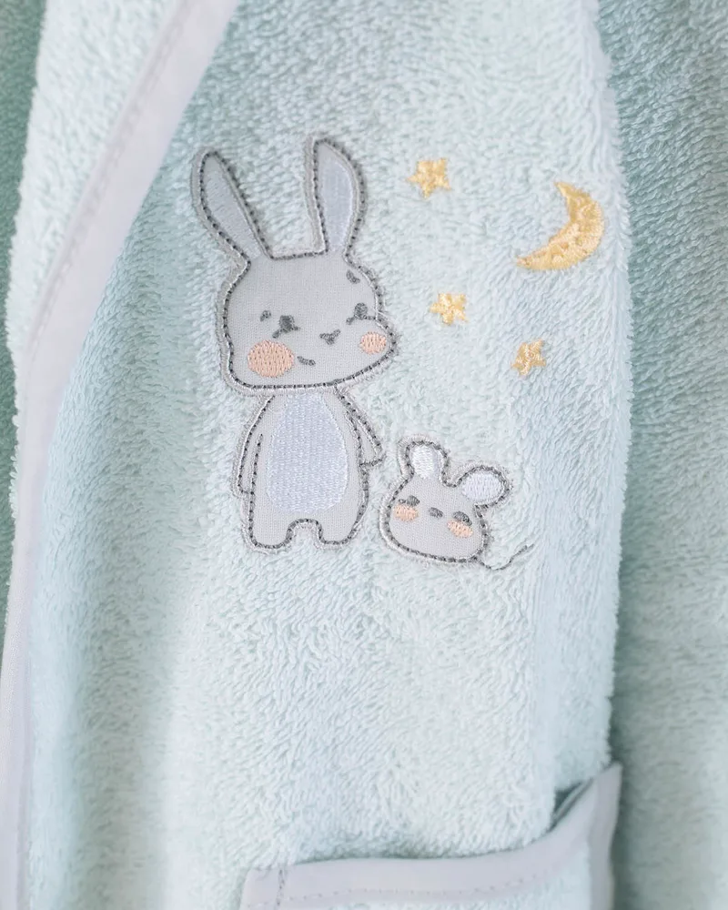 GABBY - ΜΠΟΥΡΝΟΥΖΙ ΒΡΕΦΙΚΟ/ΠΑΙΔΙΚΟ ΜΕ ΚΟΥΚΟΥΛΑ (ρέλι και ζώνη) AQUA 5-6