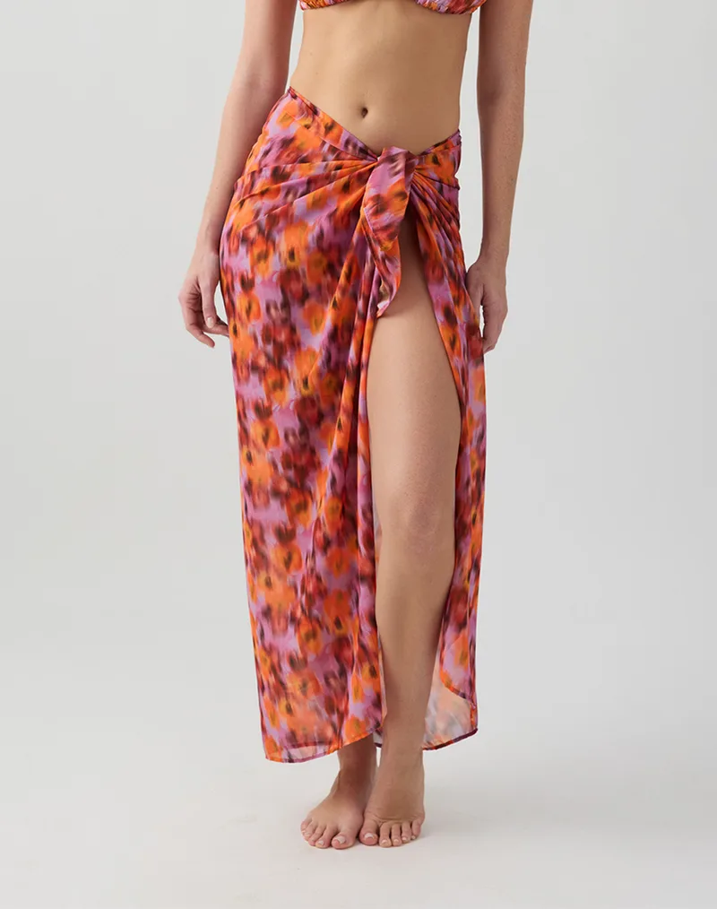 MINERVA BEACHW.ΠΑΡΕΟ-ΜΑΝΤΗΛΙ 90-95219-349 Lilac