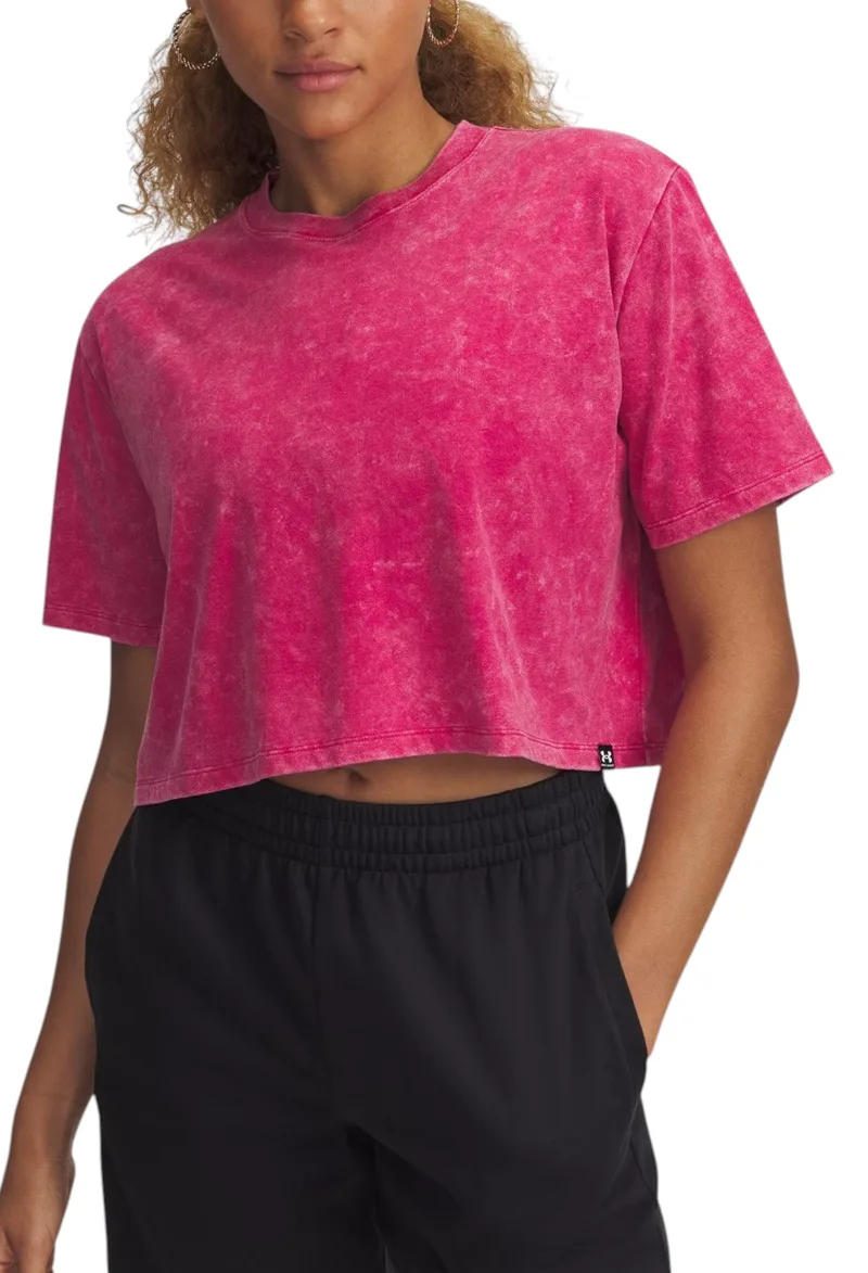 Μπλούζα Κοντομάνικη Under Armour Rival Wash SS 1389724-681 Γυναικείο