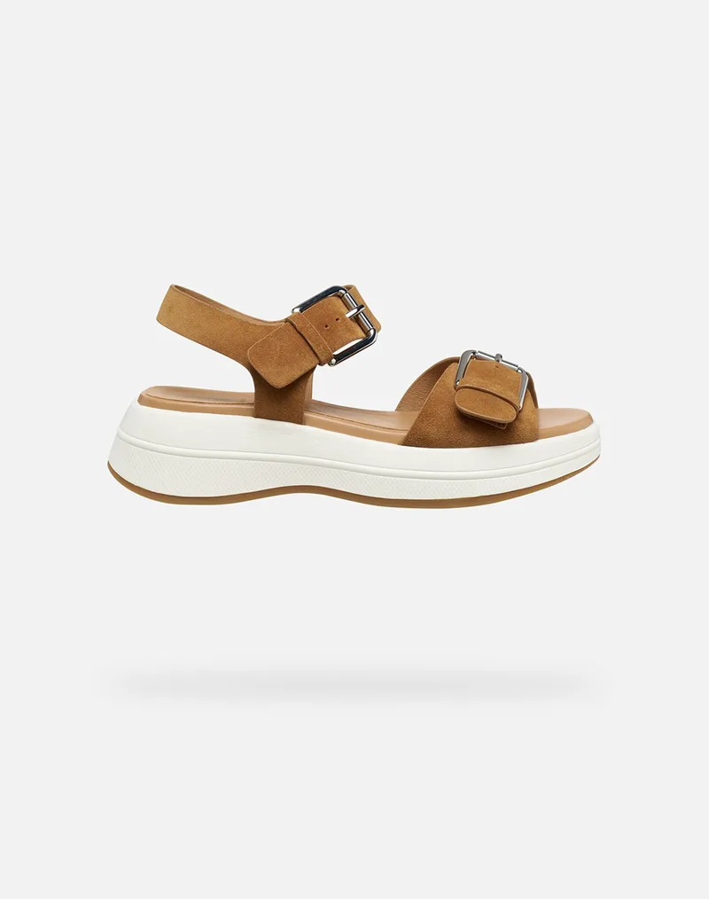 GEOX D SPHERICA ECUB-3 S D650VA00022C6001-C6001 Tan