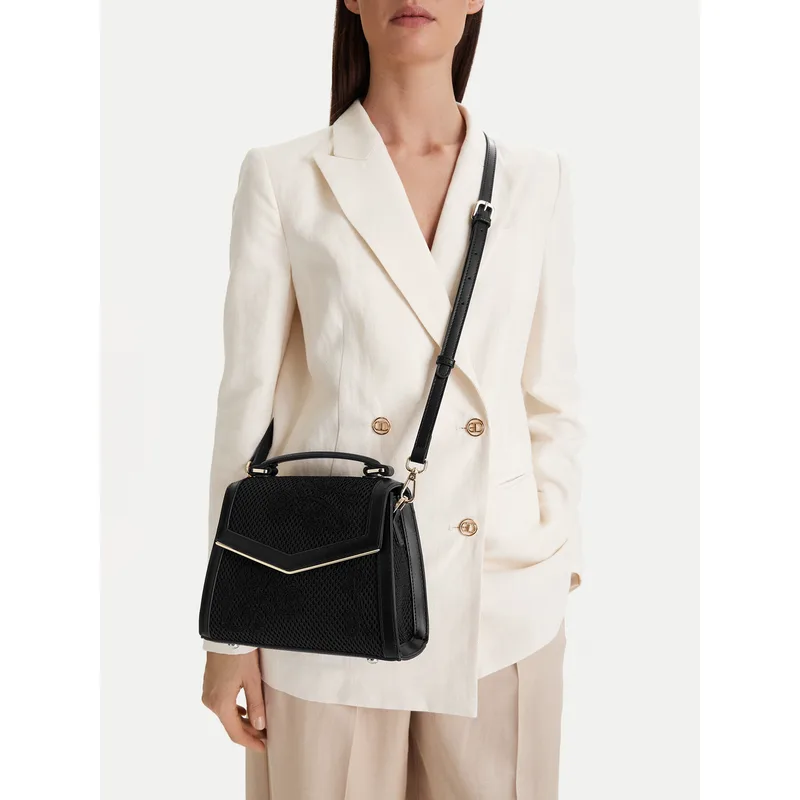 Τσάντα Nine West CEO-Wall Street Glow-KY318 Μαύρο