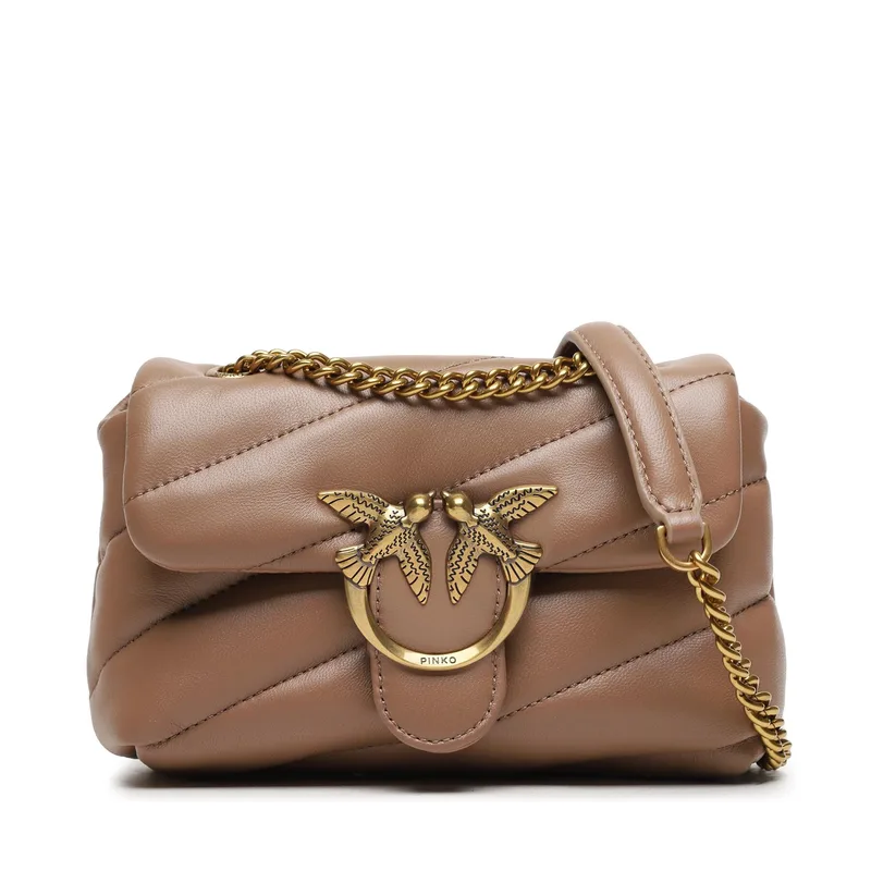 Τσάντα PINKO Love Baby Puff C AI 23-24 PLTT 100040 A0F2 Καφέ
