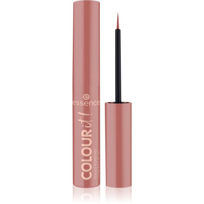 essence COLOUR it! υγρό λάινερ ματιών απόχρωση 04 Rusty Red 3 ml