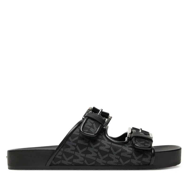 Παντόφλες MICHAEL Michael Kors Byers 40T5BYFS1D Μαύρο