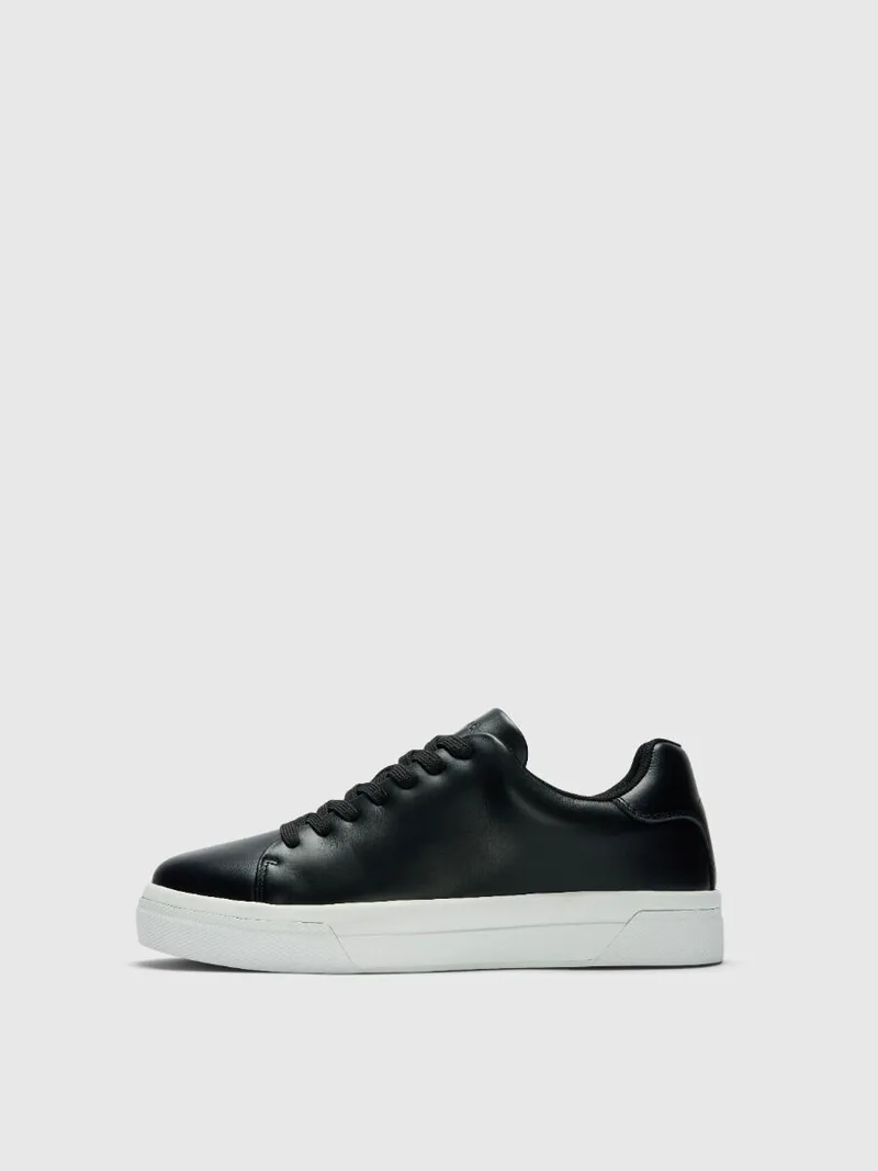 Selected David Ανδρικό Chunky Leather Sneaker 16101188 Μαύρο