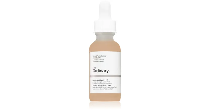 The Ordinary Lactic Acid 10% + HA smoothing exfoliating serum 30 ml