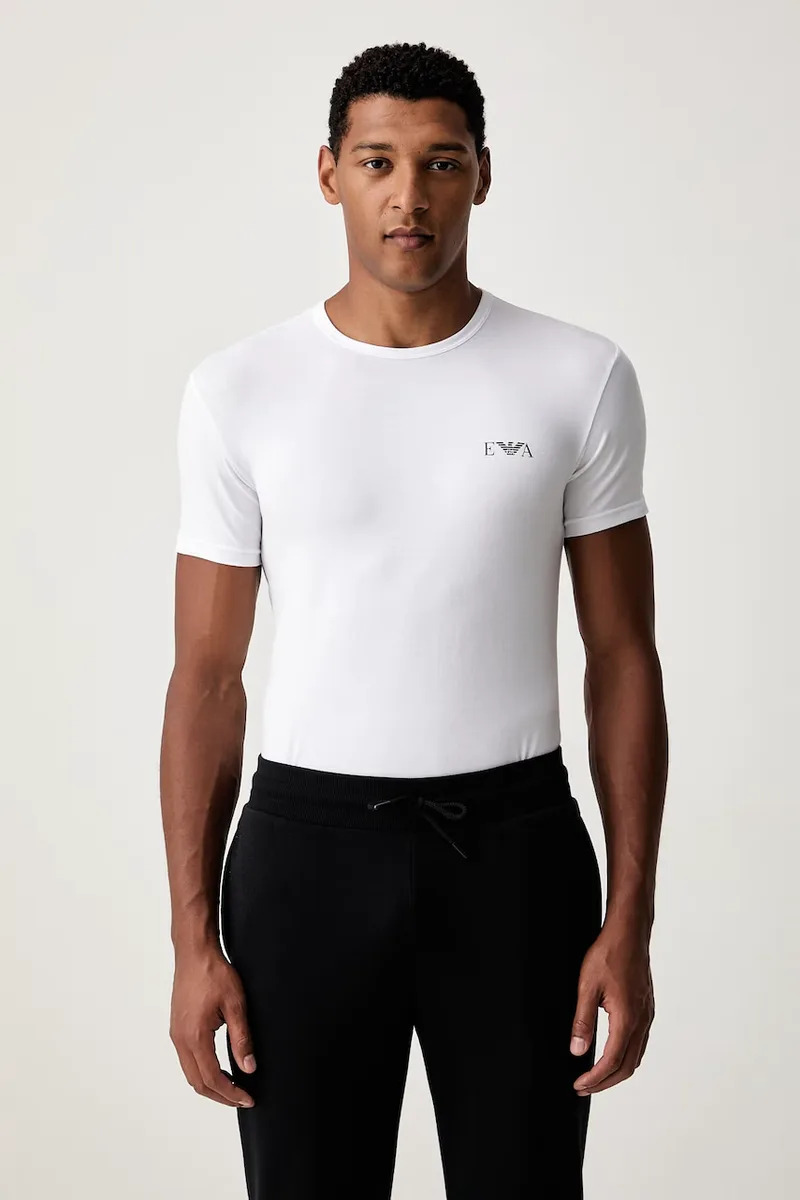 Emporio Armani Underwear lounge t-shirt ανδρικό βαμβακερό με ελαστάν
