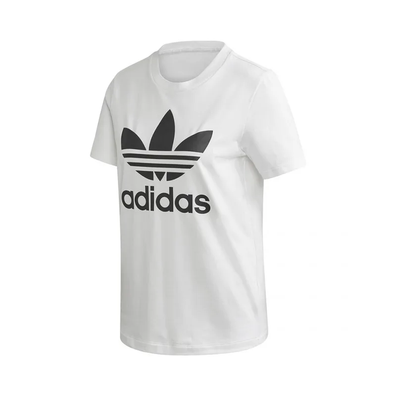 Adidas Trefoil Γυναικείο Αθλητικό T-shirt Λευκό FM3306