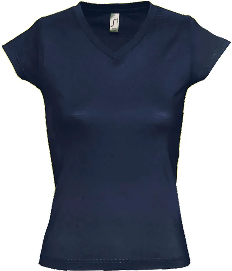 Γυναικείο T-shirt Moon SOLS 11388 Denim