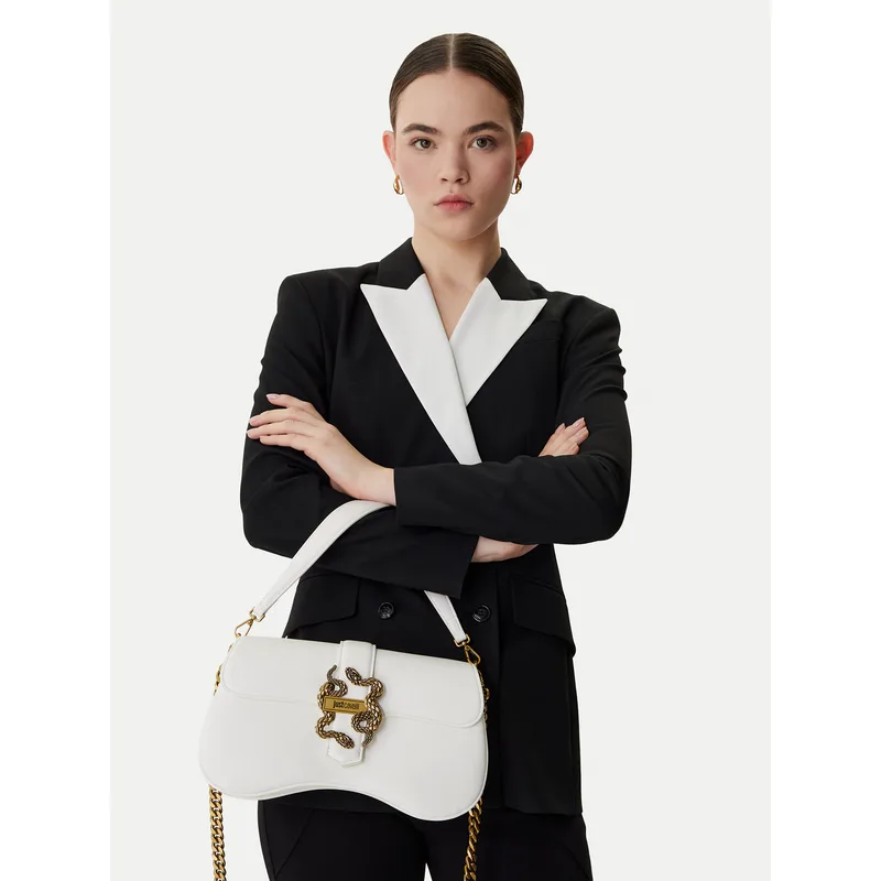 Τσάντα Just Cavalli 80RA4BA1 ZSA89 Λευκό