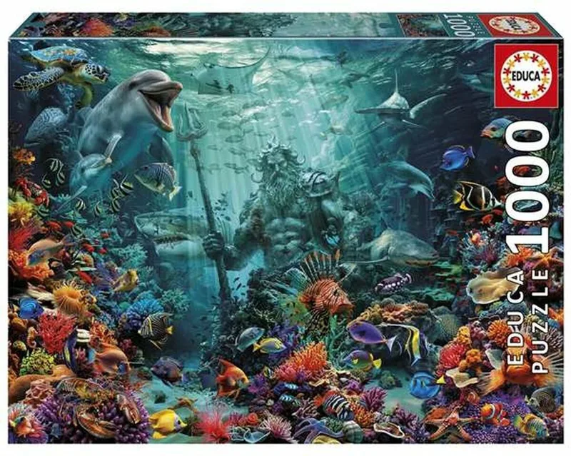 PUZZLE EDUCA 1000 POSEIDON CORAL REEF (20174)