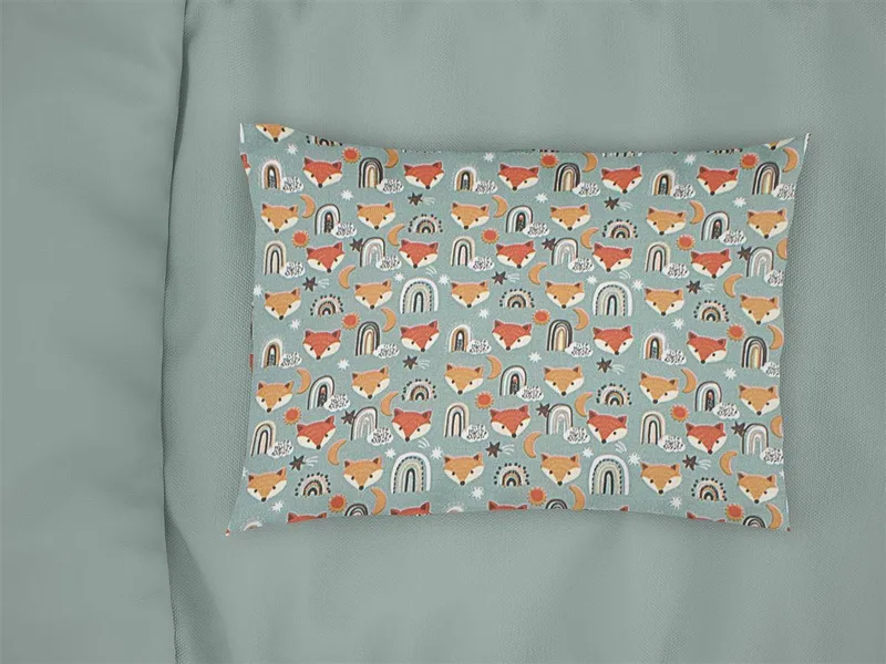 Βρεφική Μαξιλαροθήκη Dimcol Fox 528 35x45 Pale Cyan