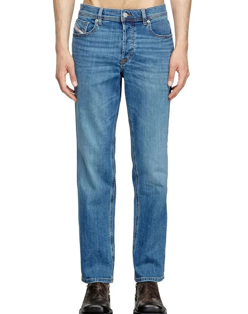 DIESEL 2023 D-FINITIVE L.32 TROUSERS A102290KIAL-01 DenimLightBlue