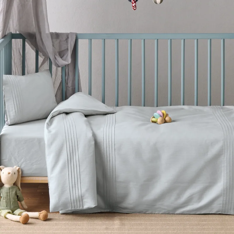 Παπλωματοθήκη Κούνιας Σετ 100x140 Kentia Whisper 22 Grey