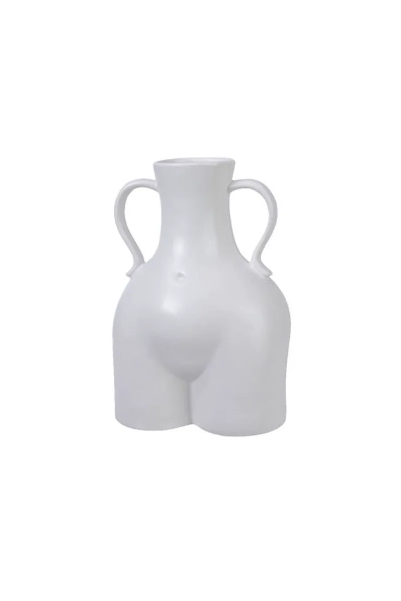 Βάζο Από Πορσελάνη 14x10x20.5cm Μονόχρωμο Kaeming