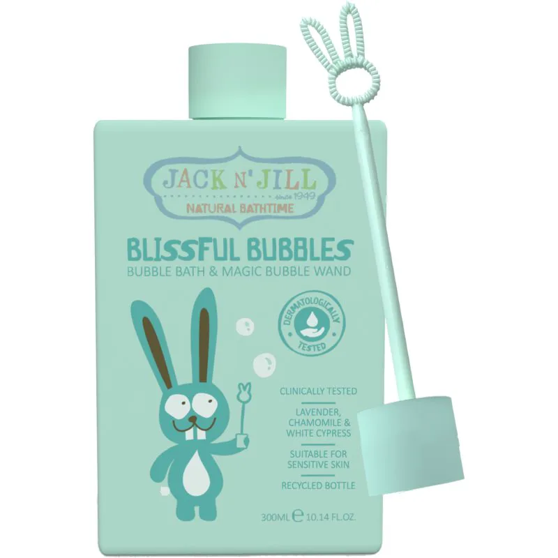Jack N’ Jill Natural Bathtime Blissful Bubbles αφρόλουτρο μπάνιου με πιστόλι για φούσκες 300 ml