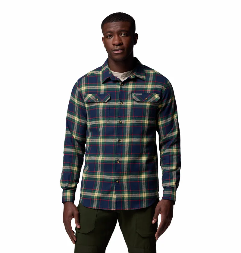 Columbia Ανδρικό Πουκάμισο Flare Gun™ Stretch Flannel Shirt 1861581468 Μπλε