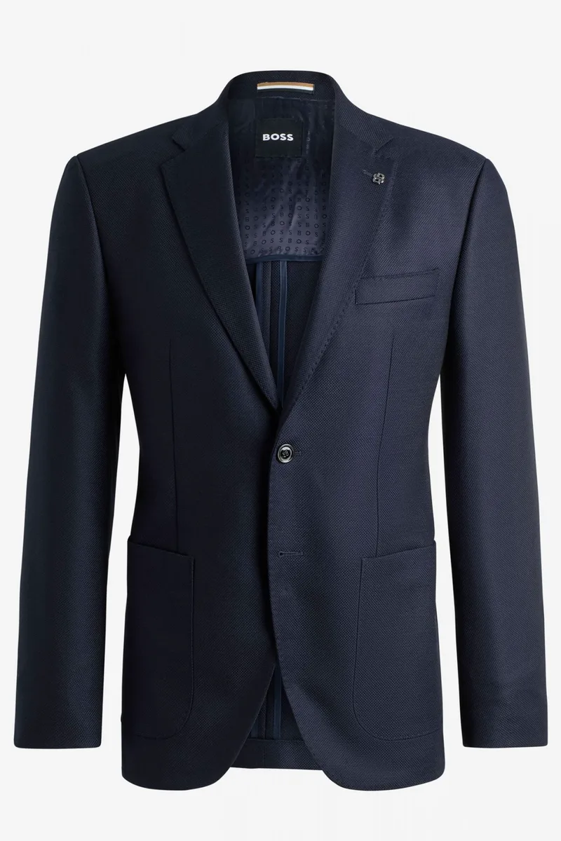 BOSS ΣΑΚΑΚΙ REGULAR FIT H-JANSON 233 ΜΠΛΕ