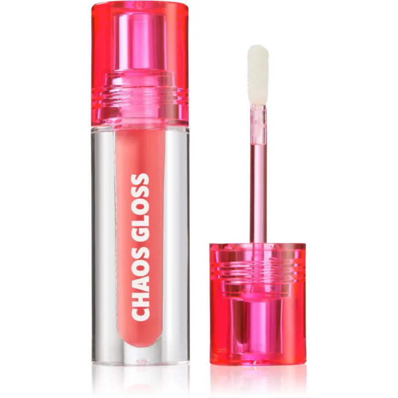 Trouble Maker Chaos Gloss λιπ γκλος απόχρωση Bunny Hot Ροζ 3 ml