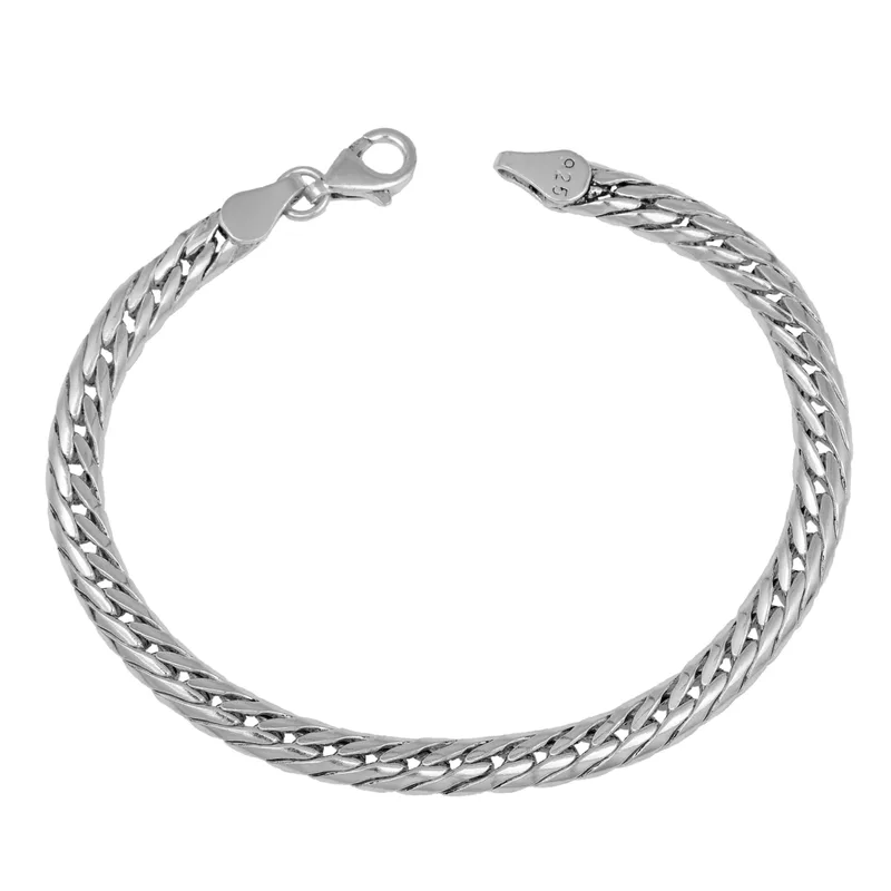 Γυναικείο βραχιόλι από ασήμι 925 snake 052955 052955 Ασήμι
