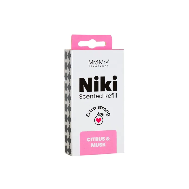Mr & Mrs Fragrance Niki Scented Refill - Citrus & Musk
