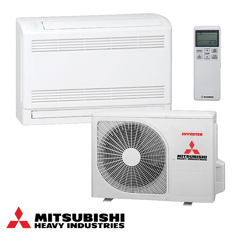 Mitsubishi Heavy Industries SRF25ZS-W + SRC25ZS-W μετατροπέας ελέγχου του κλίματος - podovo tralo