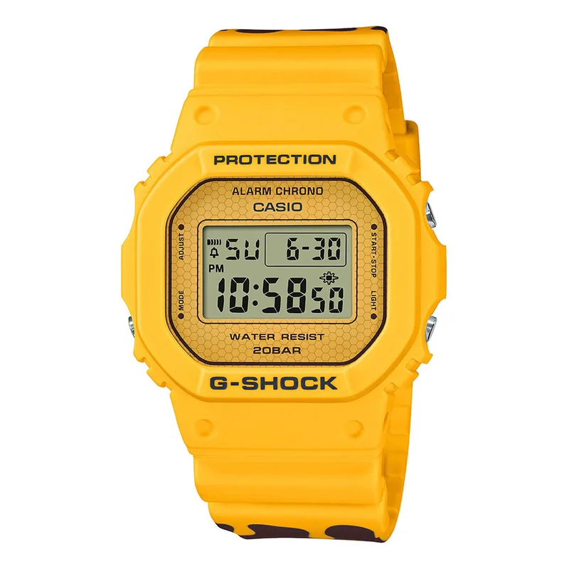 CASIO G-Shock Two Tone Rubber Strap DW-5600SLC-9ER