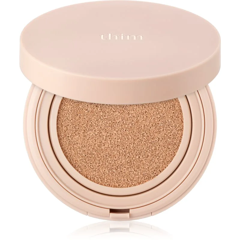 thim Luminous Skin Cushion μακράς διαρκείας μεικ απ σε σφουγγαράκι για λαμπρότητα και ενυδάτωση απόχρωση 23 Natural Μπεζ 15 γρ