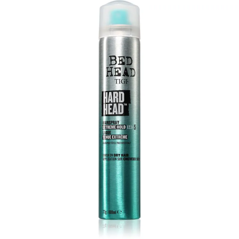 TIGI Bed Head Hard Head λακ μαλλιών με εξτρα δυνατό κράτημα 100 ml