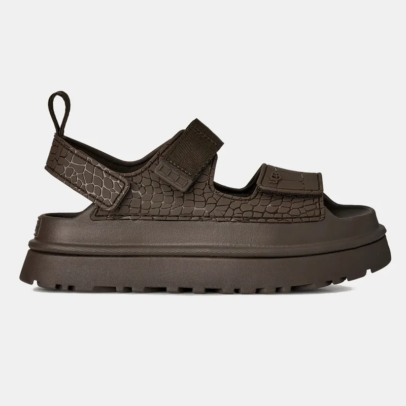 UGG GoldenGlow Embossed Γυναικεία Σανδάλια (9000265100_92895)