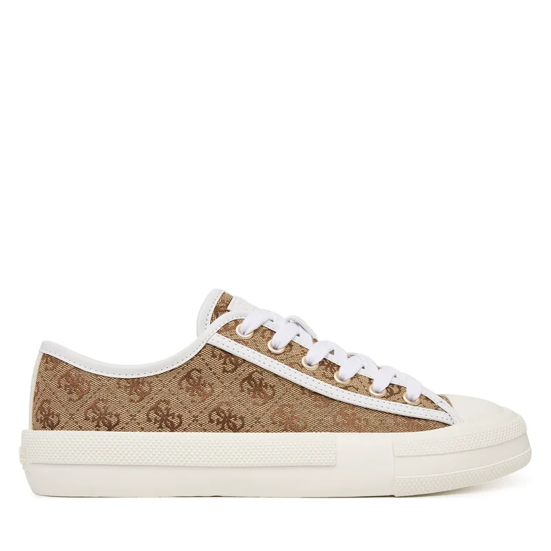 Sneakers Guess FLJCR2 FAL12 Καφέ