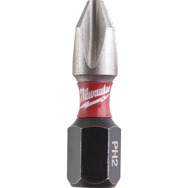 Μύτες Σταυρός 2x25mm MILWAUKEE SHOCKWAVE IMPACT DUTY Σετ 25Τμχ