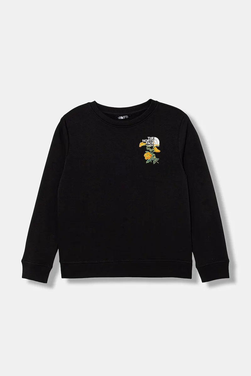 The North Face Παιδική μπλούζα με βαμβάκι G FLORA RELAXED CREW