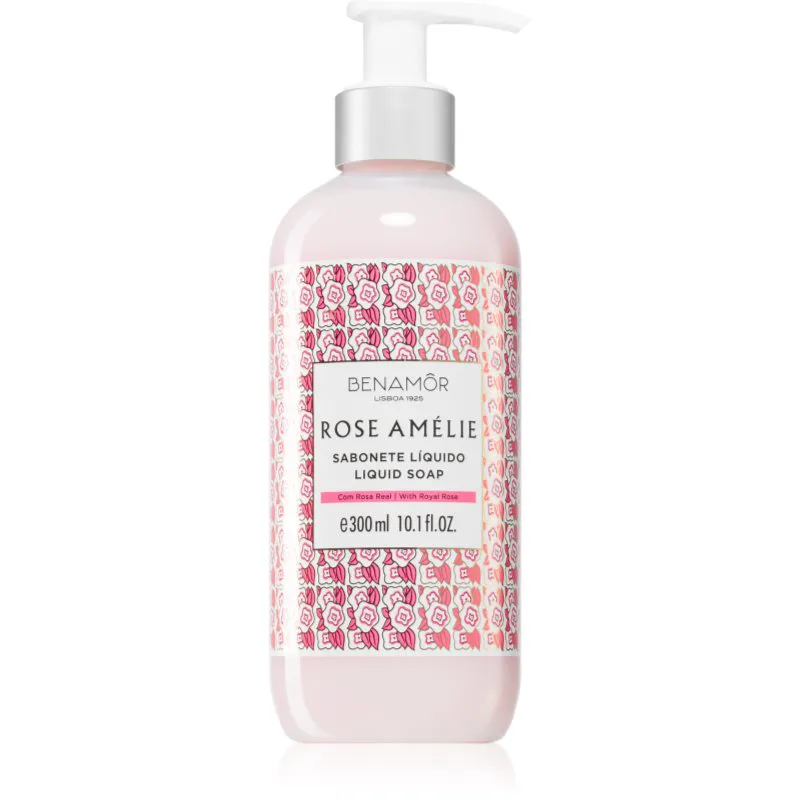 Benamôr Rose Amélie Sabonate Líquido απαλό υγροσάπουνο για τα χέρια 300 ml