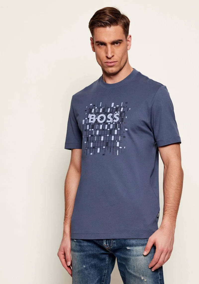 BOSS T-shirt Thompson 250 - 50555799 468 Open Blue