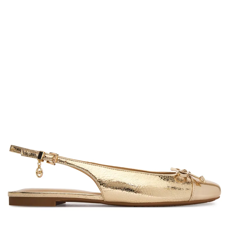 Μπαλαρίνες MICHAEL Michael Kors Piper Sling 40S6PIFP1M Χρυσό