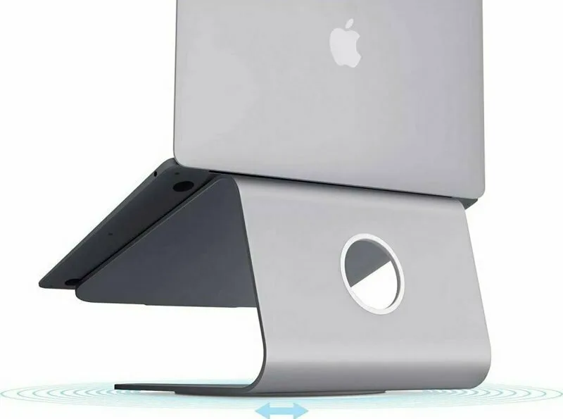 Rain Design mStand 360 - Βάση Αλουμινίου για Laptop έως 17" με Περιστρεφόμενη Βάση - Space Gray