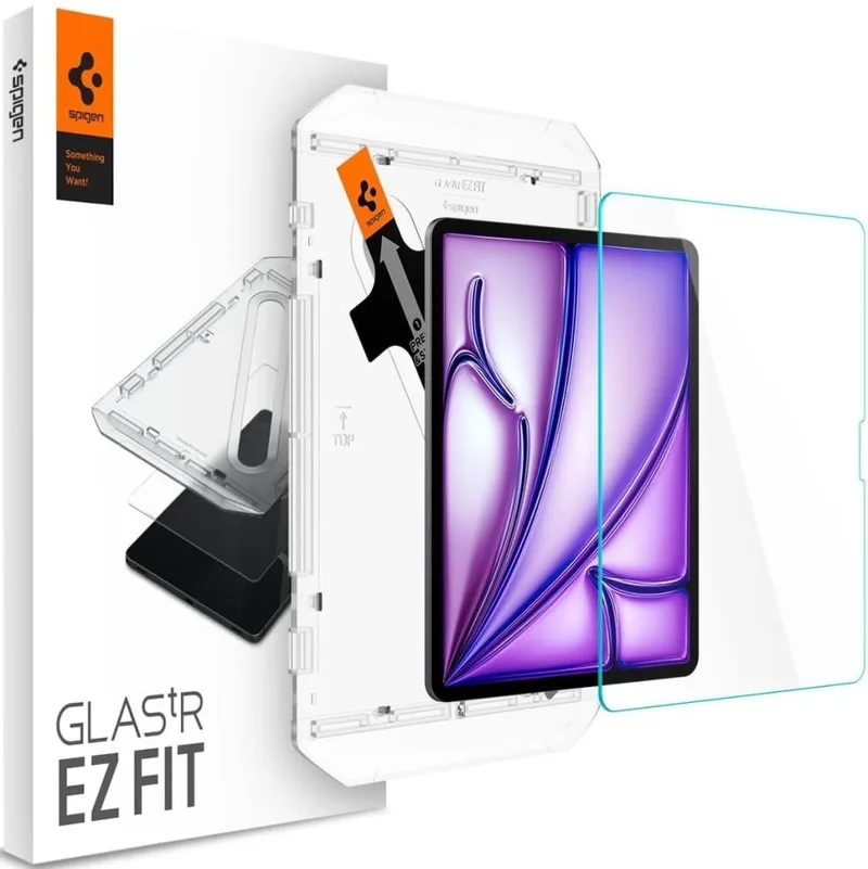 Αντιχαρακτικό Γυαλί Προστασίας Οθόνης - Apple iPad Air 13" 2026 / 2024 - Spigen Tempered Glass GLAS.tR EZ Fit - Clear (AGL07803)